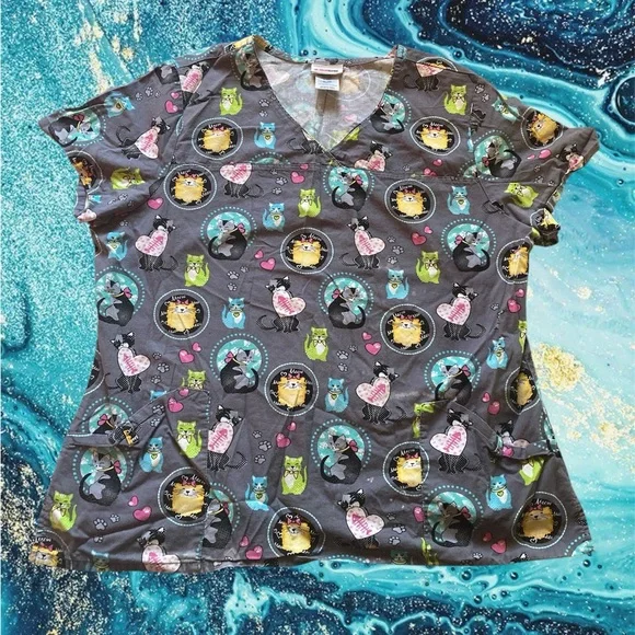 Cat scrub - Picture 1 of 3